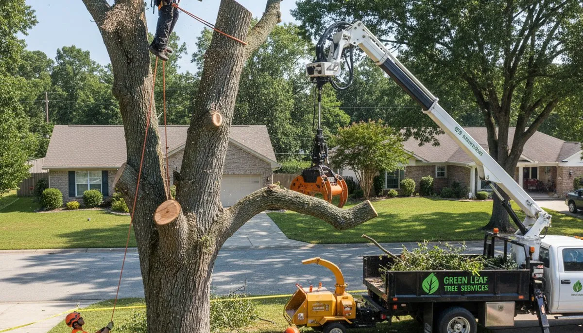 Certified arborists performing safe tree removal in Austin, TX for residential and commercial clients