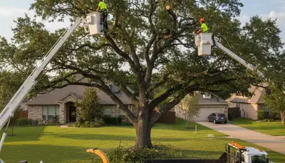 Professional tree removal service in Austin TX by certified arborists at Tree Services Austin TX