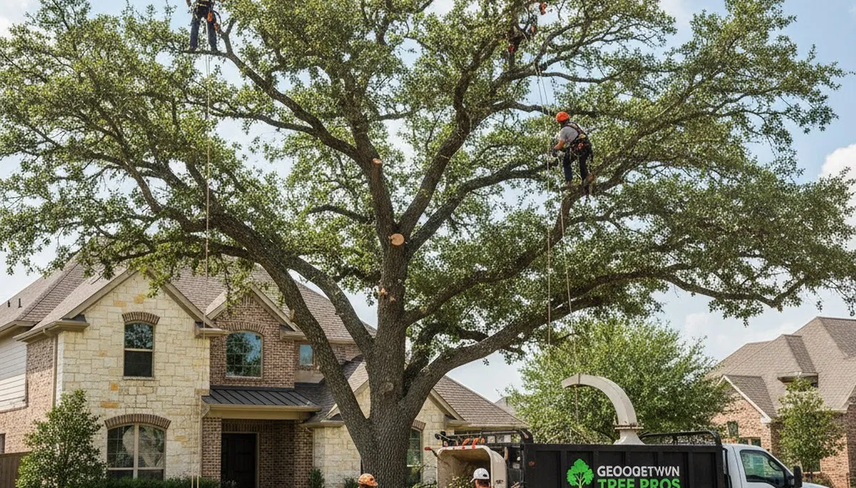Professional tree removal service in Austin TX by certified arborists at Tree Services Austin TX