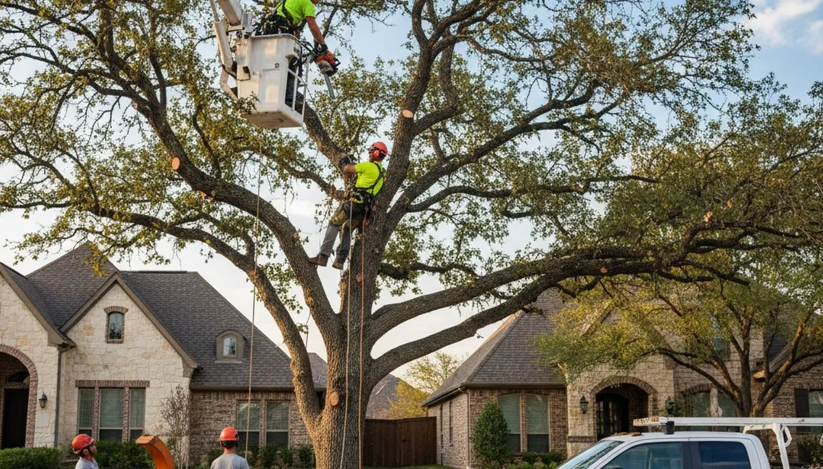 Professional tree removal service in Austin TX by certified arborists at Tree Services Austin TX