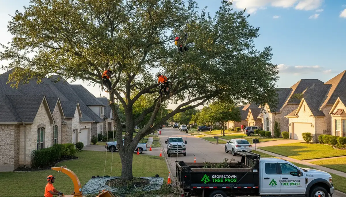 Professional tree removal service in Austin TX by certified arborists