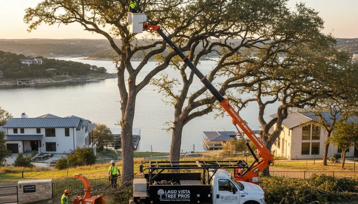 Professional tree removal service in Austin TX by certified arborists at Tree Services Austin TX