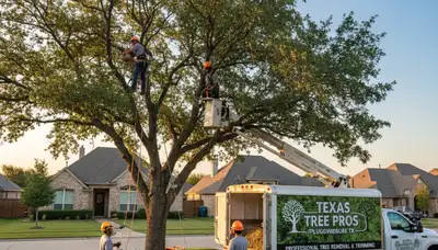 Professional tree removal service in Austin TX by certified arborists at Tree Services Austin TX