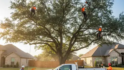 Professional tree removal service in Austin TX by certified arborists